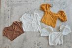 Dames topjes S/M - H&M €3, Kleding | Dames, Topjes, Ophalen, Zo goed als nieuw, Maat 34 (XS) of kleiner, Bruin
