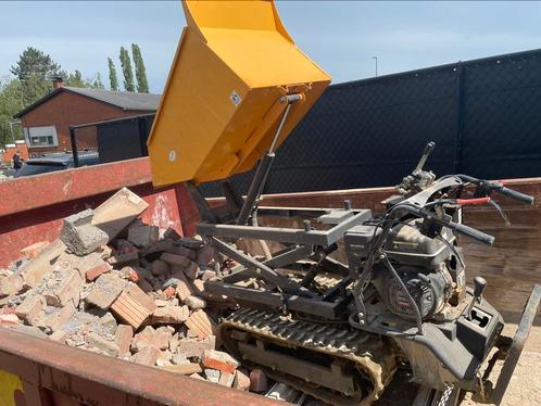 Mini dumper hoogte losser te huur, Bricolage & Construction, Outillage | Autres Machines, Enlèvement ou Envoi