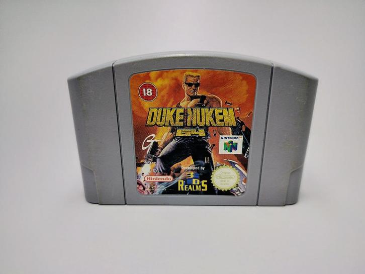 Duke Nukem 64 – Nintendo 64 (PAL) – Los spel, Games en Spelcomputers, Games | Nintendo 64, Refurbished, Shooter, 1 speler, Vanaf 16 jaar
