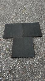 Rubberen tegels 49x49x5 speeltoestel dak ed ca 14m2, Doe-het-zelf en Bouw, Ophalen