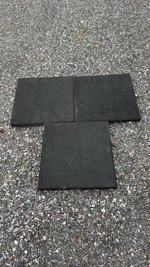 Rubberen tegels 49x49x5 speeltoestel dak ed 14m2, Doe-het-zelf en Bouw, Dakpannen en Dakbedekking, Ophalen