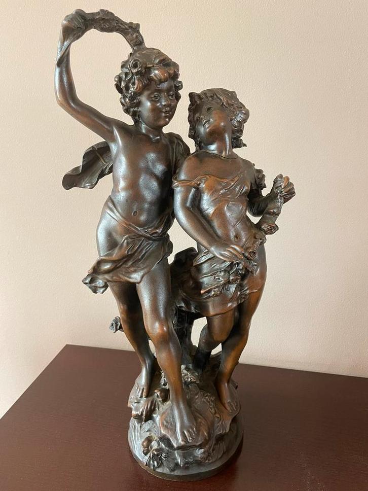 Beeld reproductie “het feest van de bloemen”, Antiek en Kunst, Kunst | Beelden en Houtsnijwerken, Ophalen