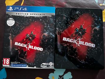 Terug 4 Blood Steelbook PS4-versie.