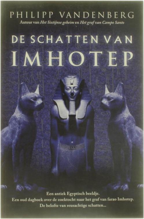 Te Koop Boek DE SCHATTEN VAN IMHOTEP Philipp Vandenberg, Boeken, Thrillers, Gelezen, Europa overig, Ophalen of Verzenden