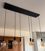 Lustre avec 6 ampoules design, Huis en Inrichting, Lampen | Kroonluchters, Ophalen, Metaal, Moderne