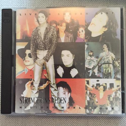 2 CD's Michael  JACKSON - Stranger In Sweden - Live 1997, CD & DVD, CD | Pop, Comme neuf, 1980 à 2000, Envoi