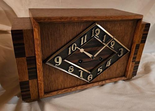 pendule amsterdamse school art deco, Antiek en Kunst, Antiek | Klokken, Ophalen
