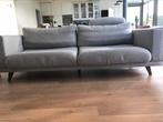 Hender & hazel. 2-3 zit. Grijs met hoofdsteun., Ophalen, 250 tot 300 cm, Gebruikt, Driepersoons