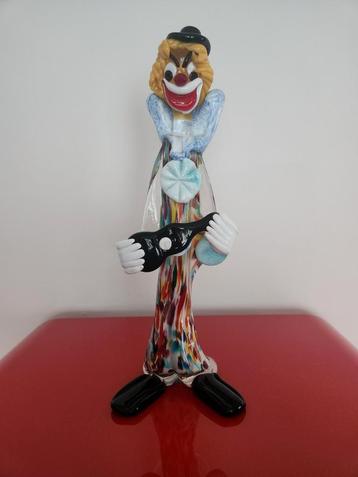 clown murano glas beschikbaar voor biedingen