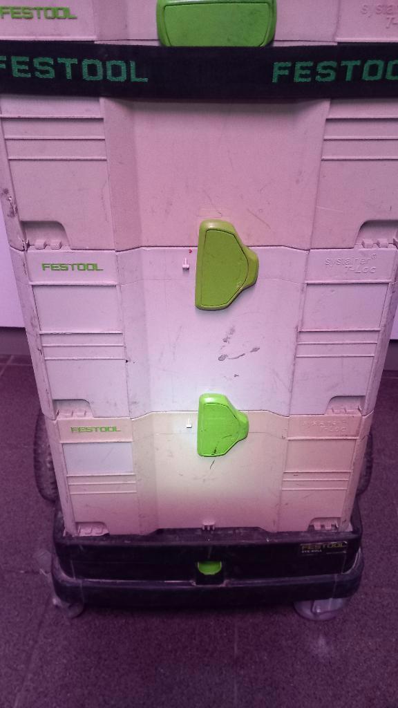 Festool systainers en gereedschapswagen, Doe-het-zelf en Bouw, Gereedschapskisten, Gebruikt, Ophalen of Verzenden