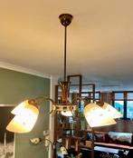 Mid-century hanglamp, Huis en Inrichting, Lampen | Kroonluchters, Ophalen, Gebruikt, Glas, Retro, vintage