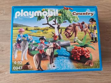 NIEUW! Playmobil country ponyrijles set 6947 beschikbaar voor biedingen