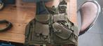 Airsoft tactical vest + belt, Comme neuf, Enlèvement ou Envoi