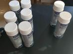Spuitbussen witte & matte verf + primer, Doe-het-zelf en Bouw, Verf, Beits en Lak, Ophalen, Wit, Nieuw, Verf