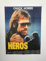 Affiche originale du film « Heros » avec Chuck Noris, Enlèvement ou Envoi, Rectangulaire vertical, Comme neuf, Cinéma et TV