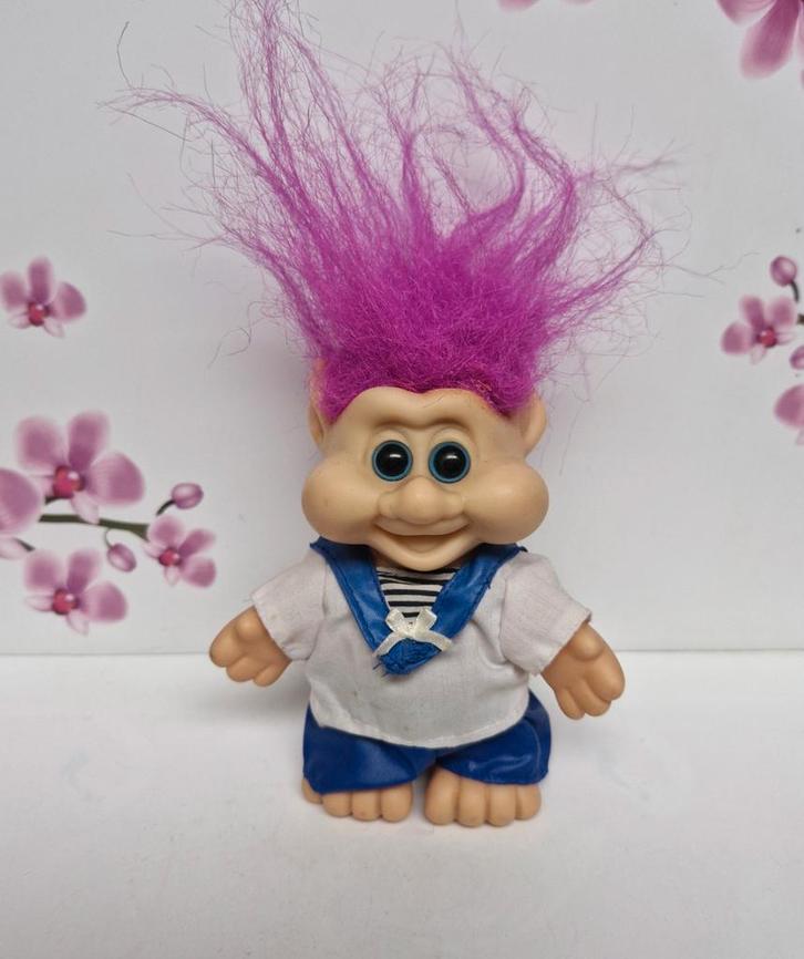 💜 Vintage Trol, Collections, Jouets miniatures, Comme neuf, Enlèvement ou Envoi