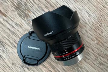 Samyang 12mm 2.0 fuji beschikbaar voor biedingen