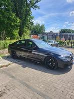 BMW 530d G30 LCI M-pakket, Auto's, BMW, Achterwielaandrijving, Zwart, Leder, Bedrijf