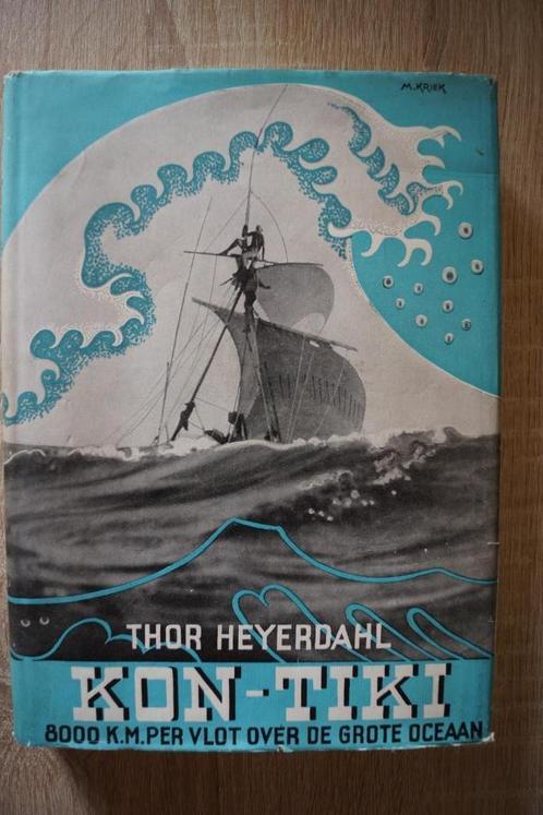 Thor Heyerdahl - Kon-Tiki, Livres, Récits de voyage, Utilisé, Amérique du Sud, Enlèvement ou Envoi