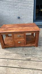 Teak houten tafel / kastje, Ophalen, Zo goed als nieuw