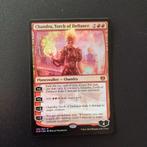 Chandra, Torch of Defiance (M) | Kaladesh -FOIL-, Ophalen of Verzenden, Zo goed als nieuw, Losse kaart, Foil