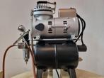 Sparmax 610H-n membraancompressor, Hobby en Vrije tijd, Schilderen, Ophalen, Zo goed als nieuw, Airbrush en Accessoires
