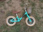 Loopfiets veloretti mint met mandje, Ophalen, Zo goed als nieuw