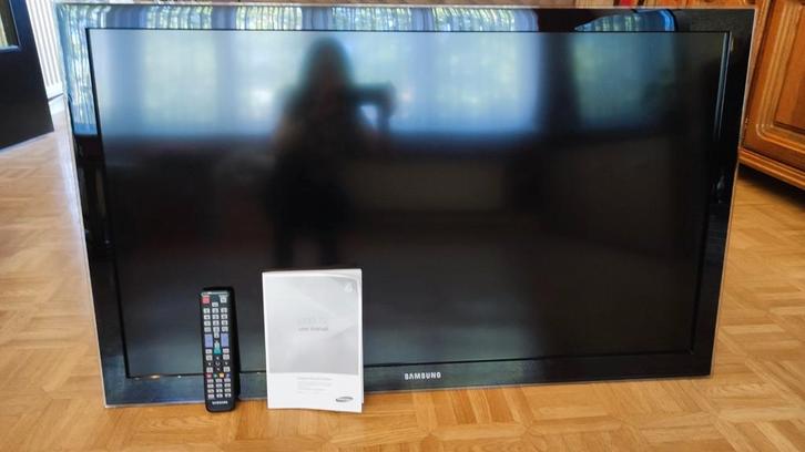 Samsung LE46C630 Zwart enkel voor onderdelen zie beschrijvin, Audio, Tv en Foto, Televisies, Niet werkend, LCD, Samsung, Ophalen