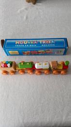 Houten trein. Met verpakking., Ophalen of Verzenden, Zo goed als nieuw