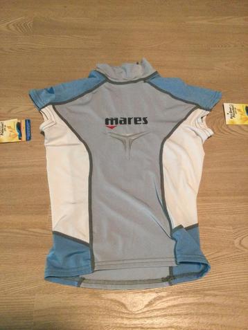 Mares Rash Guard Lady/Girl size 3XS nieuw aan 15€ - Ecochequ, Enlèvement ou Envoi, Neuf, Combinaison de plongée