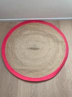 HkLiving rond tapijt 120 cm, Huis en Inrichting, Stoffering | Tapijten en Vloerkleden, Ophalen, Gebruikt, Beige, 100 tot 150 cm