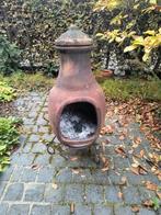 Terracotta buitenhaard, Tuin en Terras, Ophalen, Gebruikt