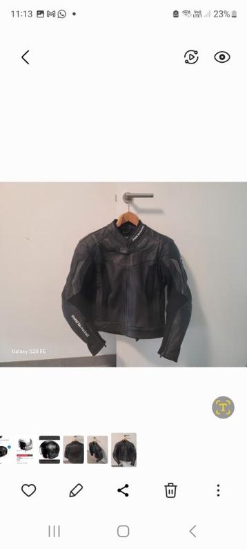 Motorjas leder, Motoren, Ophalen, Heren, Jas | leer, Nieuw zonder kaartje