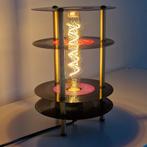 Retro VinylLight Tafellamp 7 inch (Gold), Ophalen of Verzenden, Zo goed als nieuw, Overige formaten