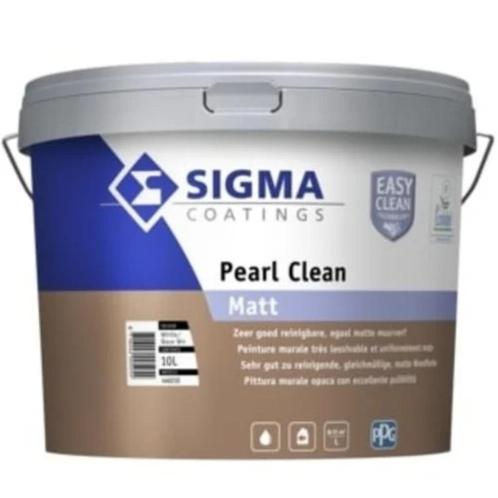 Sigma Clean Pearl matt RAL 9010 2,5 l, Bricolage & Construction, Peinture, Vernis & Laque, Neuf, Peinture, Moins de 5 litres, Blanc