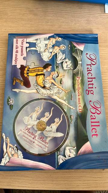 Puzzelboek met CD beschikbaar voor biedingen