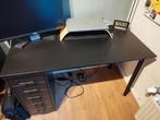 Zwarte bureau Ikea, Helmer ladekast, Enlèvement