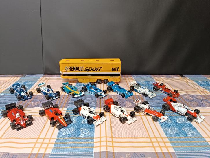 F1 - Matchbox - Majorette - Polistil - Tomica - Welly, Verzamelen, Automerken, Motoren en Formule 1, Gebruikt, Formule 1, Ophalen of Verzenden