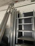 stelling/rolsteiger aluminium 8 meter werkhoogte, Ophalen, Zo goed als nieuw