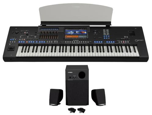 Yamaha Genos2 met satellietbehuizing Verkoop of ruil., Muziek en Instrumenten, Keyboards, Zo goed als nieuw, 76 toetsen, Yamaha