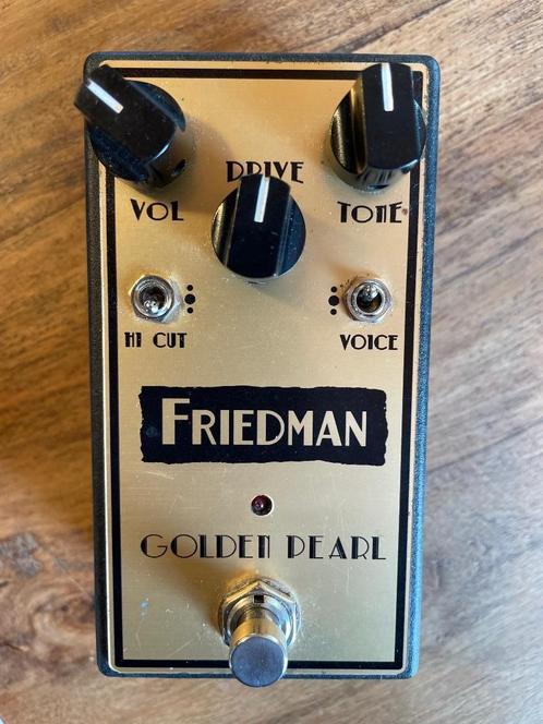 Friedman - Golden Pearl, Muziek en Instrumenten, Effecten, Gebruikt, Distortion, Overdrive of Fuzz, Ophalen of Verzenden