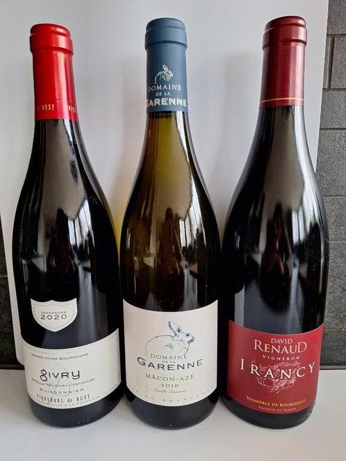 Franse wijn Bourgogne, Collections, Vins, Neuf, Vin rouge, France, Pleine, Enlèvement