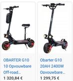 Obarter G10_trottinette_scooter électrique_e-bike_vélo_fiets, Ophalen of Verzenden, Nieuw, Elektrische step (E-scooter)
