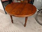 Eiken tafel - rond/ovaal, Huis en Inrichting, Ophalen, Gebruikt