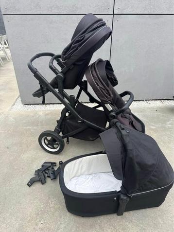Thule sleek duo buggy, Enlèvement, Comme neuf, Autres marques, Protection de pluie