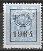 Belgie 1964 - OBP 754pre - Opdruk F - 50 c. (ZG), Postzegels en Munten, Postzegels | Europa | België, Zonder gom, Verzenden, Postfris
