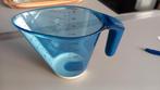 maatbeker tupperware, Ophalen, Gebruikt, Blauw, Beker of Kan