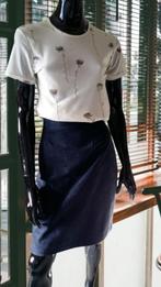 Jupe taille haute Taille 4 ( mesures dans la description ), Comme neuf, Sans marque, Taille 38/40 (M), Bleu