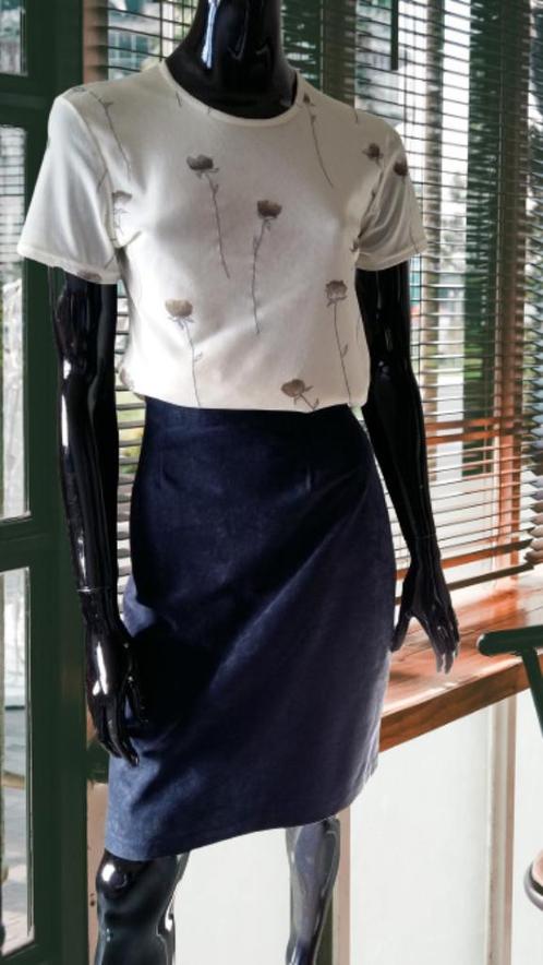 Rok met hoge taille maat 4 (afmetingen in de beschrijving), Kleding | Dames, Rokken, Zo goed als nieuw, Maat 38/40 (M), Blauw