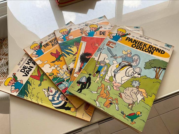 5 stripverhalen van Jommeke, Boeken, Strips | Comics, Zo goed als nieuw, Ophalen of Verzenden